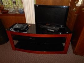 tv stand and tv