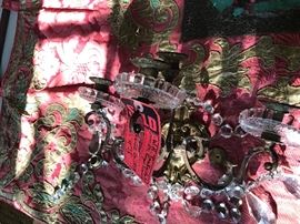 Detail from the pair of 19th c. French Sconces, circa 1850-1870. These were purchased from the estate of Will Hill Tankersley, Sr.