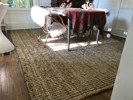 8x10 sisal/jute rug