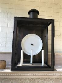 Custom light by McLean Lighting Works of Greensboro, NC. A very fine (and expensive!) example.