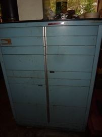 vintage dental cabinet