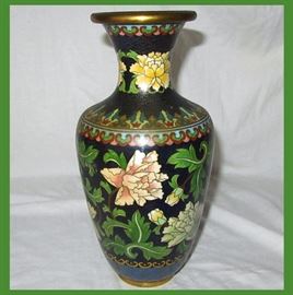 Antique Cloisonné Vase 