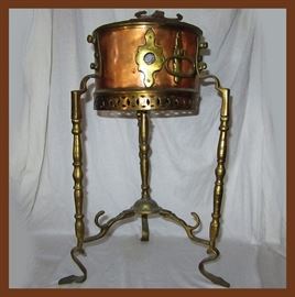 Brass and Copper Stand; Steam Punk 