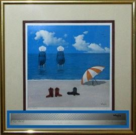 Frank Whipple Signed and Numbered Print 