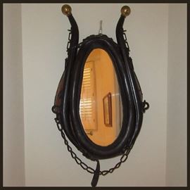 Large Horse Collar Mirror  