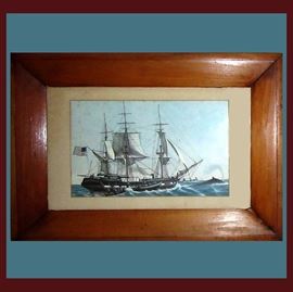 One of a Pair of Great Maritime Prints 