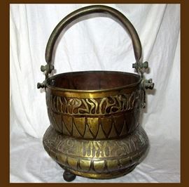 One of a Good Selection of Vintage Metal Buckets  