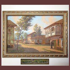 Signed Oil on Canvas  