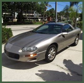 2001 Camaro with only 33,775 Miles; Does have a few body issues making this low mileage Cool Car a Bargain for those who can do their own body work. Scroll down for interior photo with odometer reading 