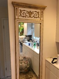 Tall vintage mirror
