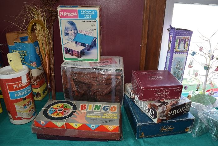 vintage toys and games