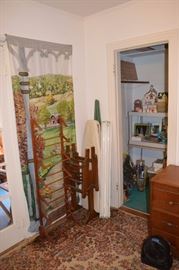 of course, 2 vintage wood Ironing Boards!