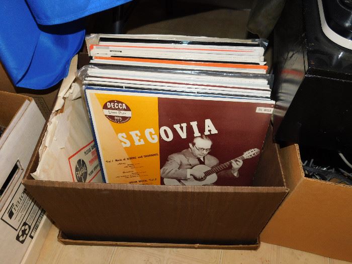 A small box of Lp's