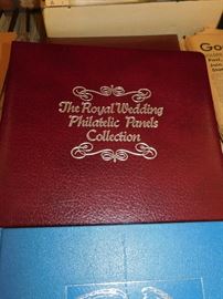 The Royal Wedding stamp book