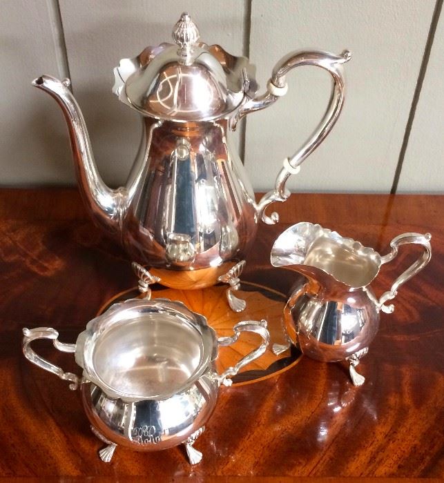 Fisher 3 Piece Sterling Coffee Set