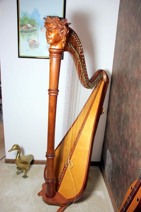 Lee Yoder King David Head Harp