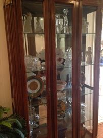 Display cabinet provides plenty of space for treasures!