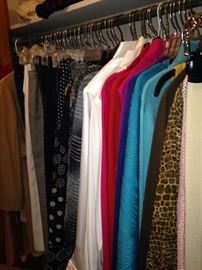 Great selection of jackets, skirts, and slacks