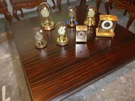 HENREDON TIGER WOOD COFFEE TABLE