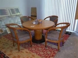 HENREDON OLIIVE WOOD & TIGER WOOD SET