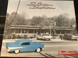 Vintage 1957 Chevy telephone new in box