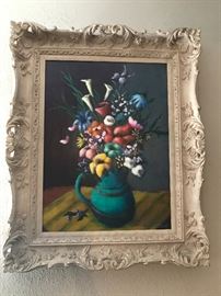 Large George Michaud original painting