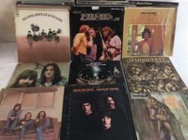 Lots of classic rock LPs
