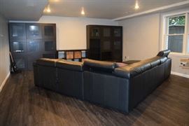 L Shaped Sofa Set or Storage Cabinets