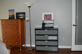 House of Denmark Chest, Storage cabinet, Photographs, Lamp