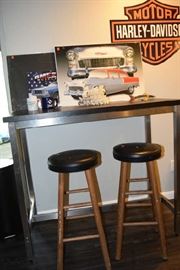 BAR AND STOOLS