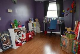 Christmas Clock Desk Book cases Sled Trees Halloween Easter