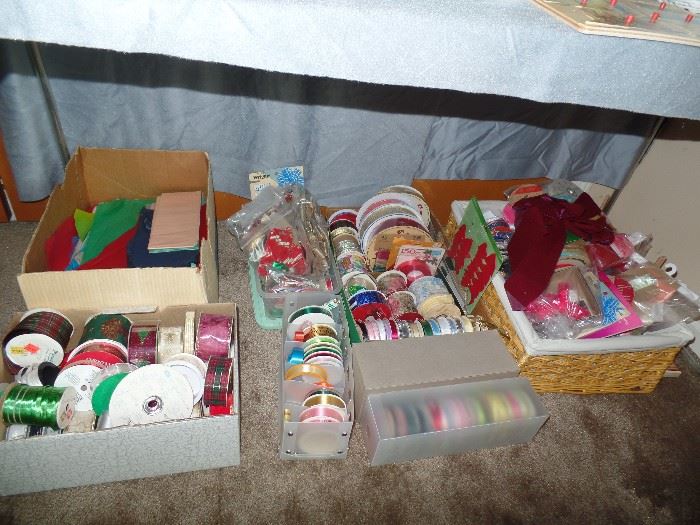 ribbons for sewing and wrapping