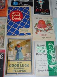 Vintage cook books 