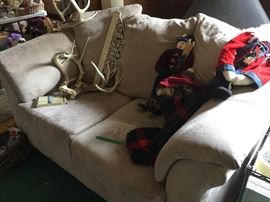 Love Seat and Antlers