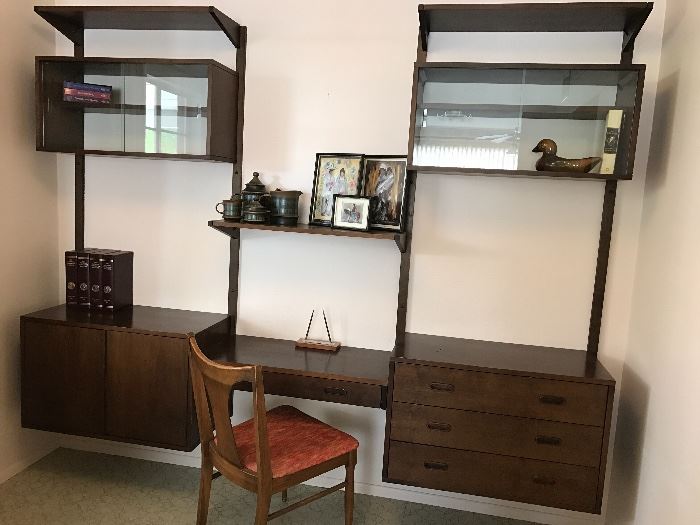 Fabulous Mid-Century Wall Unit. 