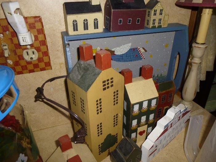 Large collection of Brandywine Woodcraft buildings