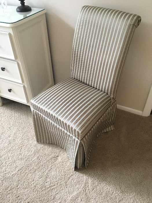 Pair of Parson Side/Accent Chairs