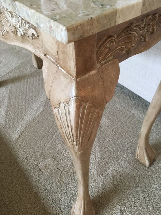 Detail of Console Table Leg