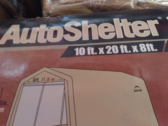 Auto Shelters and Canopies. 