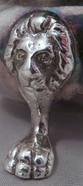 Amazing Lion Head and Foot on Garrard & Co. Cellars