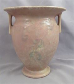 Rare Art Deco Roseville Art Pottery "Cremona" Double Handled Vase