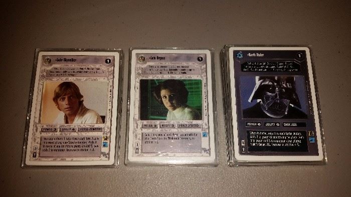 Star Wars Card Game Cards 