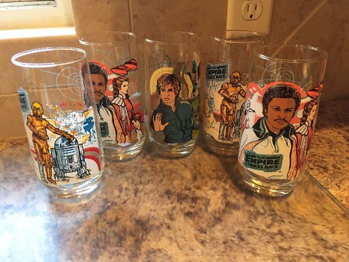 Empire Strikes Back Collectible Glasses