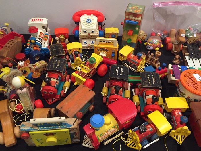 Antique Fisher Price Toys