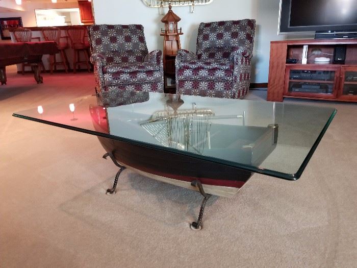 boat coffee table