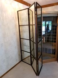 Mirror room divider 