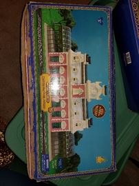 disney model train building