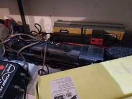 Indoor/outdoor train set