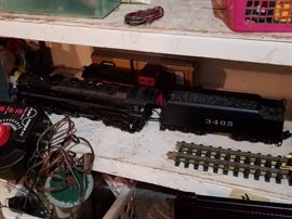 Indoor outdoor train set