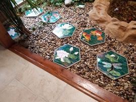 Mosaic stepping stones